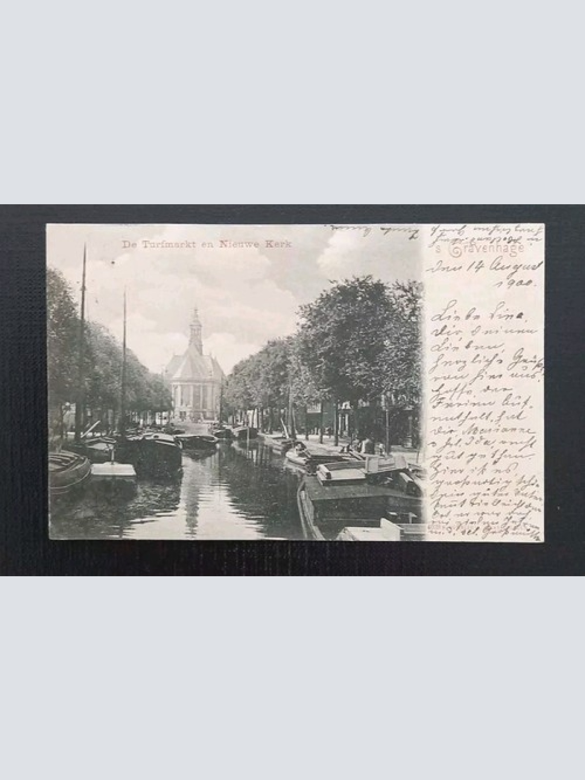 De Turfmarkt Gravenhage Niederlande 800085 H Gr