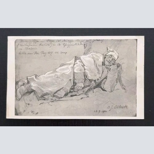 Schlafender Mann 6504651 H Gr