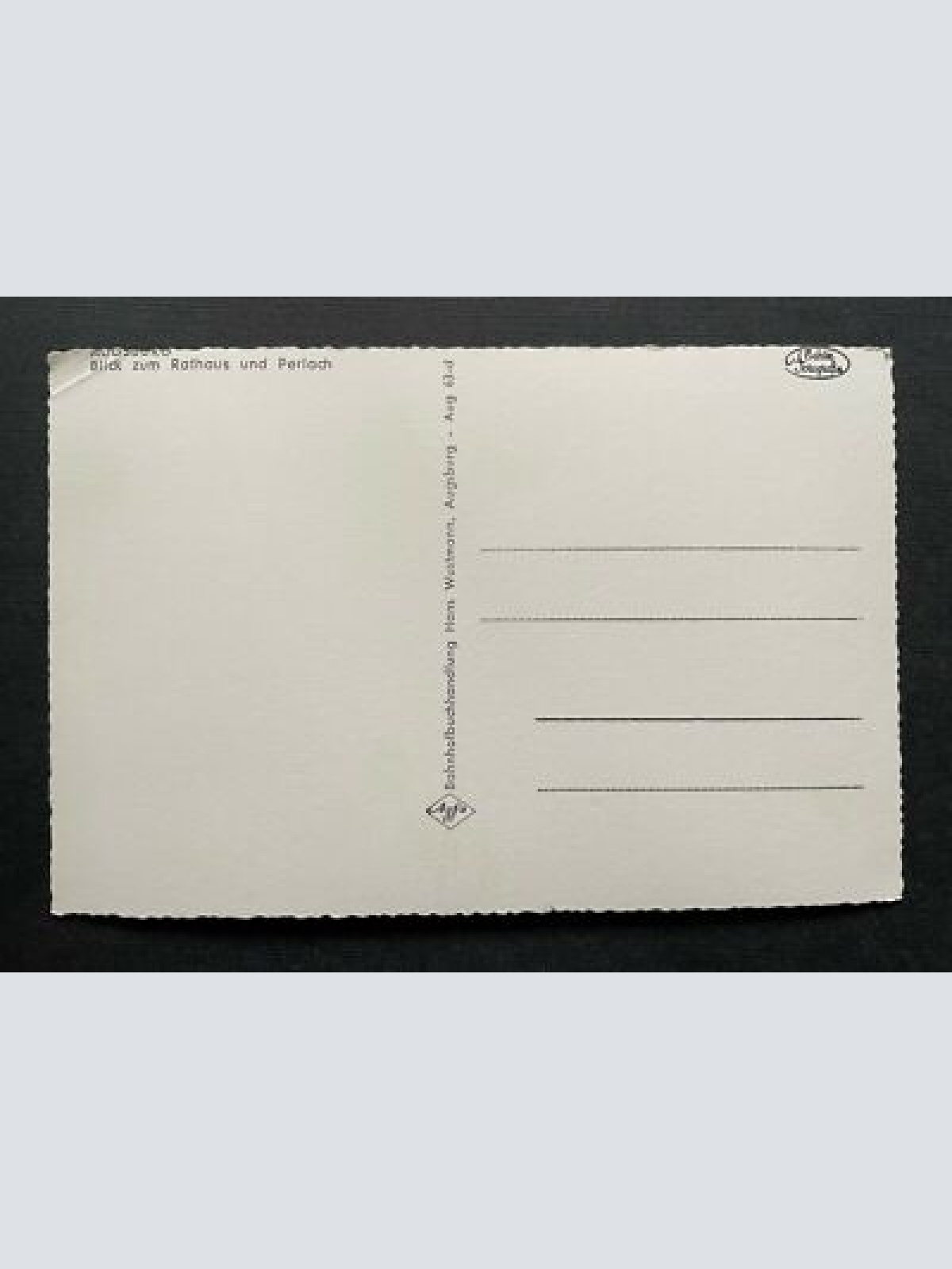 Augsburg Blick Rathaus Perlach Fluss Park Bayern Deutschland 400264 TH