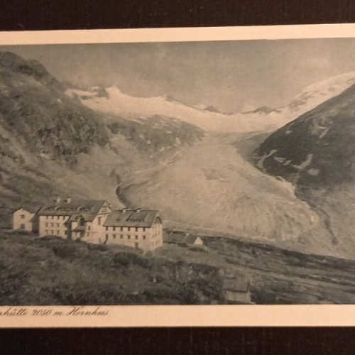 Berlinerhütte 2050 m Hornkees 600729A Ga G