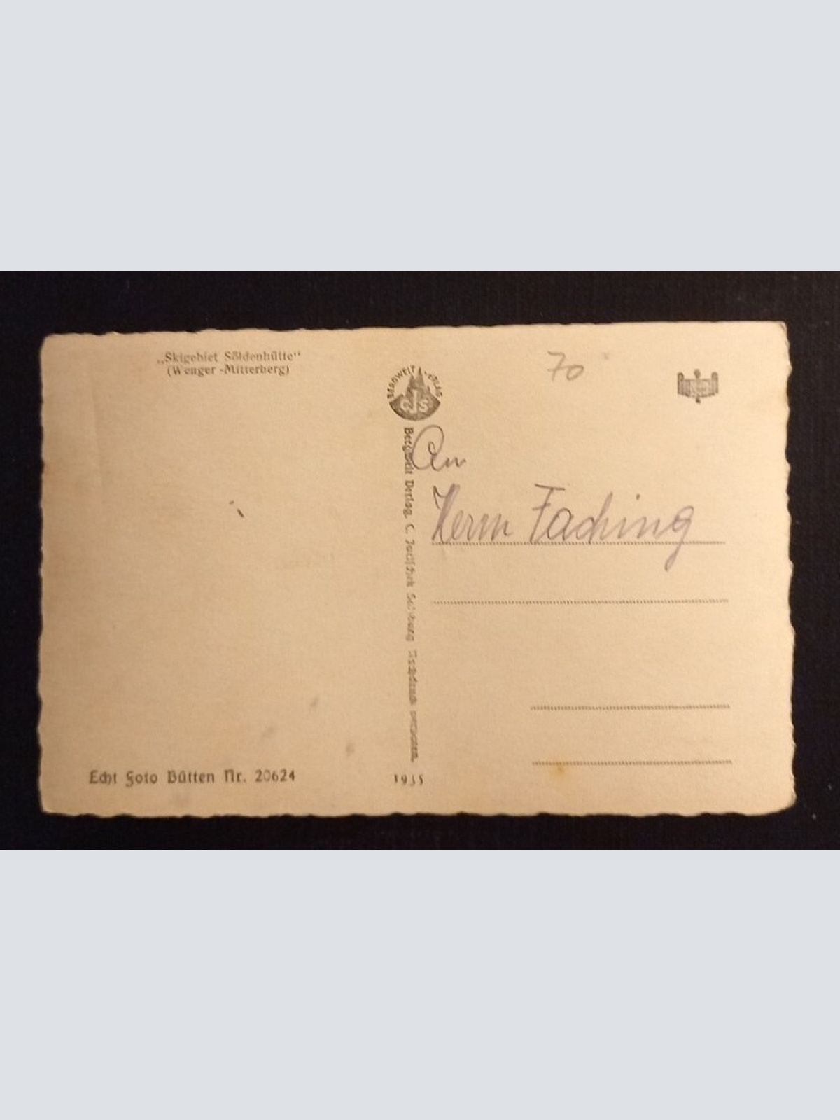 Hochkönig U.Hagengebirge  600734A Ga G