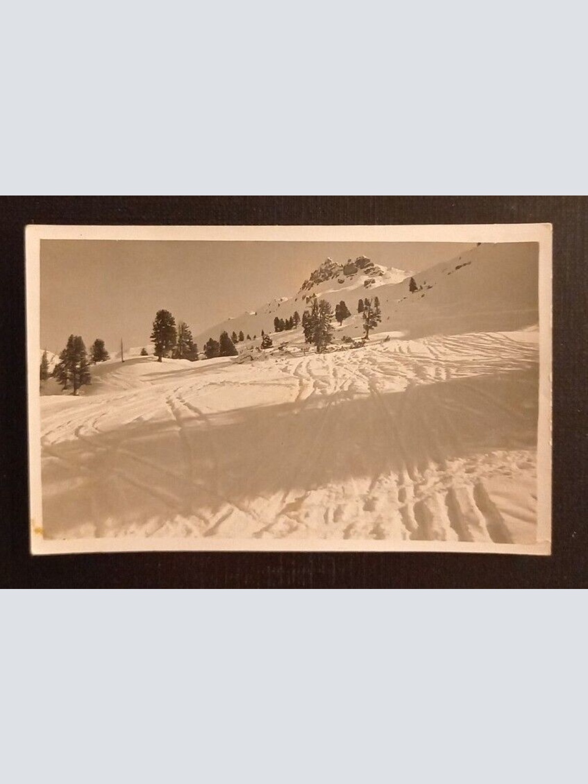 Ansichtskarte Abfahrt V.Sennenjoch 600744A Ga G