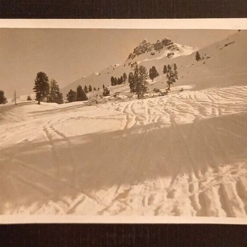 Ansichtskarte Abfahrt V.Sennenjoch 600744A Ga G