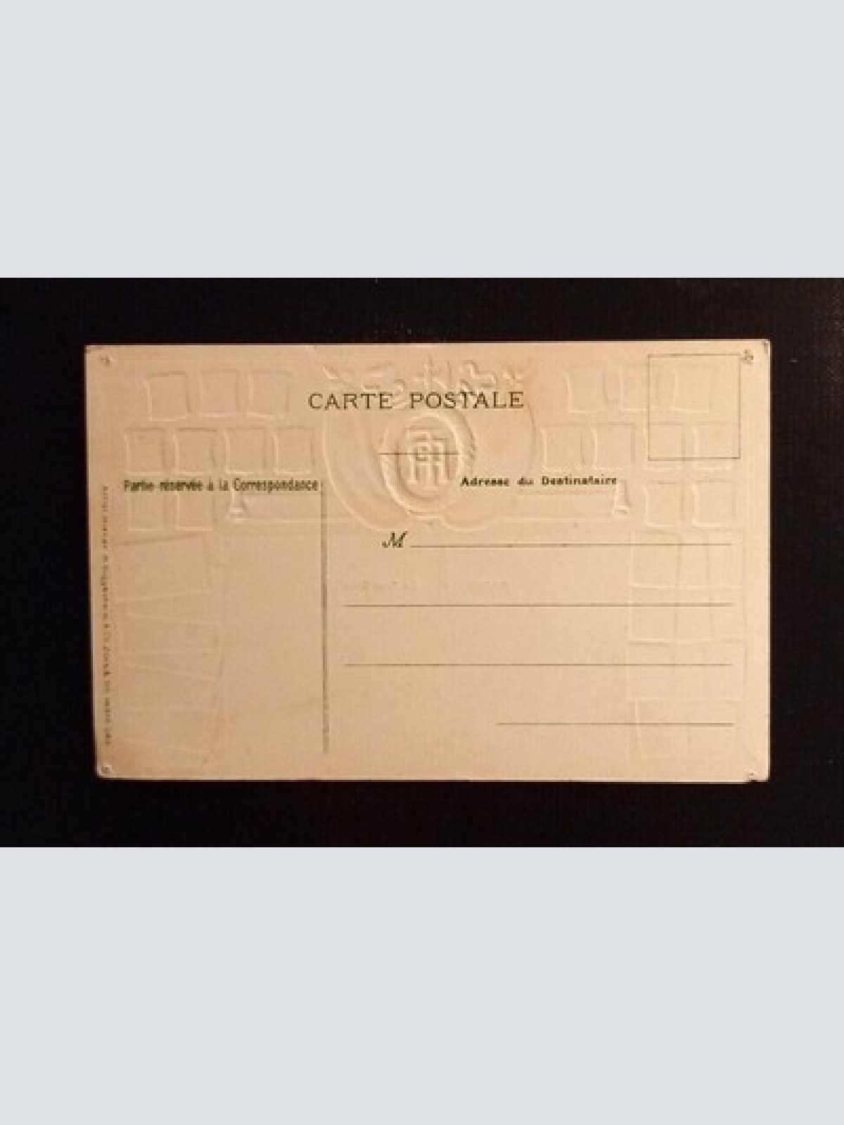Ansichtskarte Frankreich Paris La Tour Eiffel Flaggen Briefmarken 600793A Ga G
