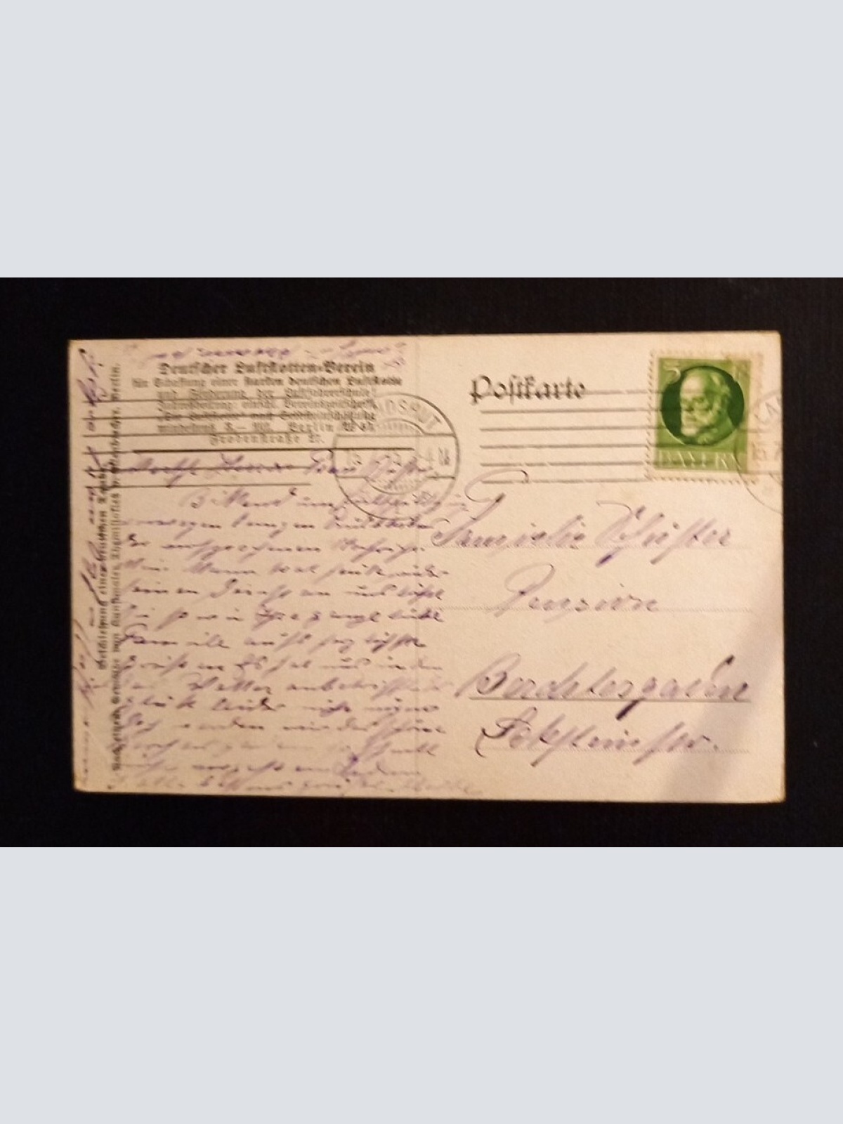 Deutsche Luftflotten Verein Bauern Flugzeug 600765A Ga G