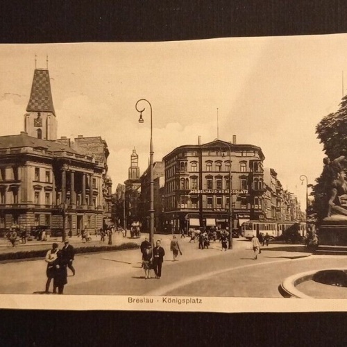 Breslau Königsplatz 800114 Ga G