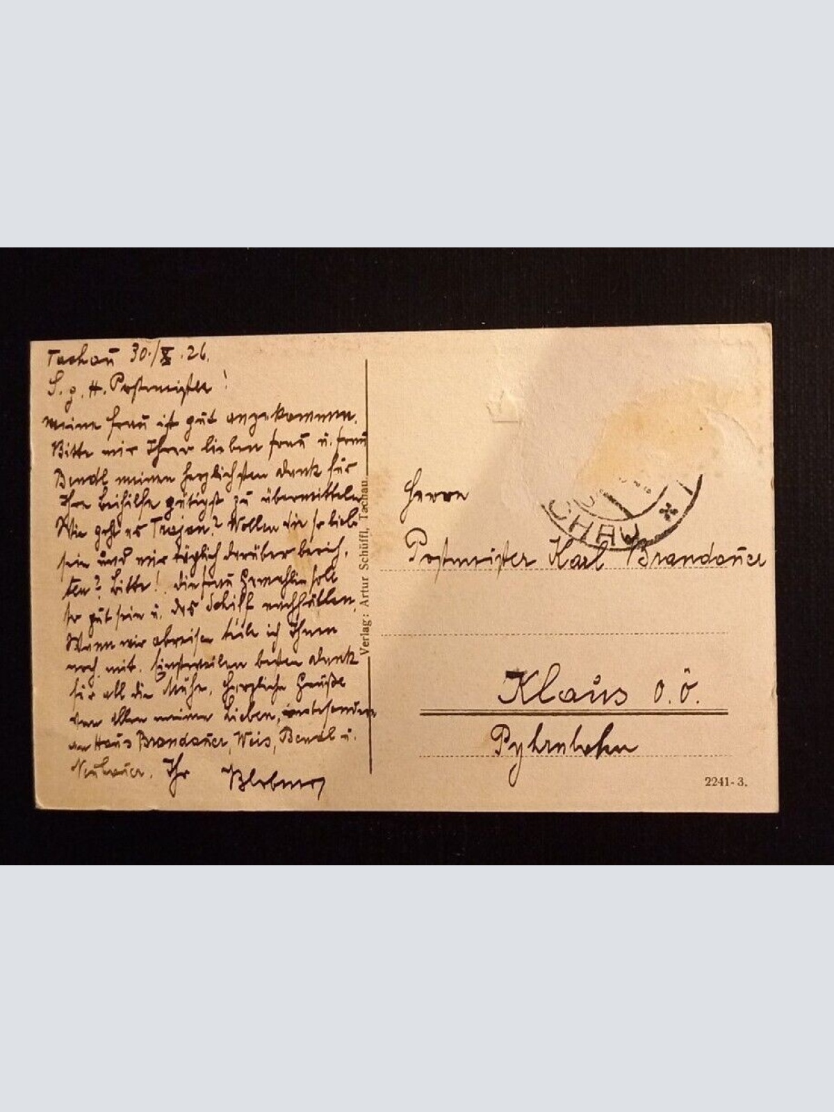 Ansichtskarte Tschau Partie Heiligen 800108 Ga G