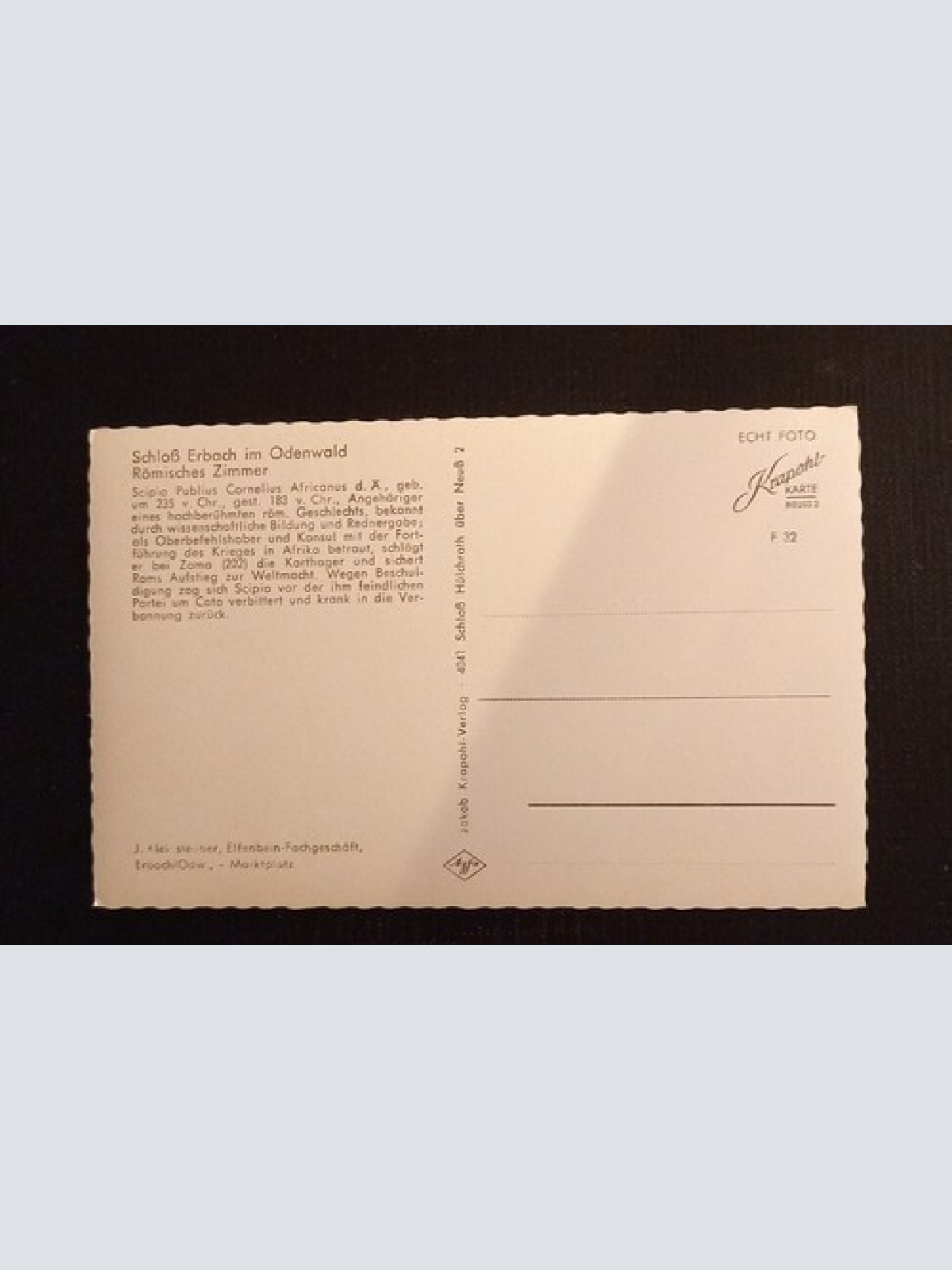 Schloß Erbach Im Odenwald Römisches Zimmer Porträt 180150 Ga G