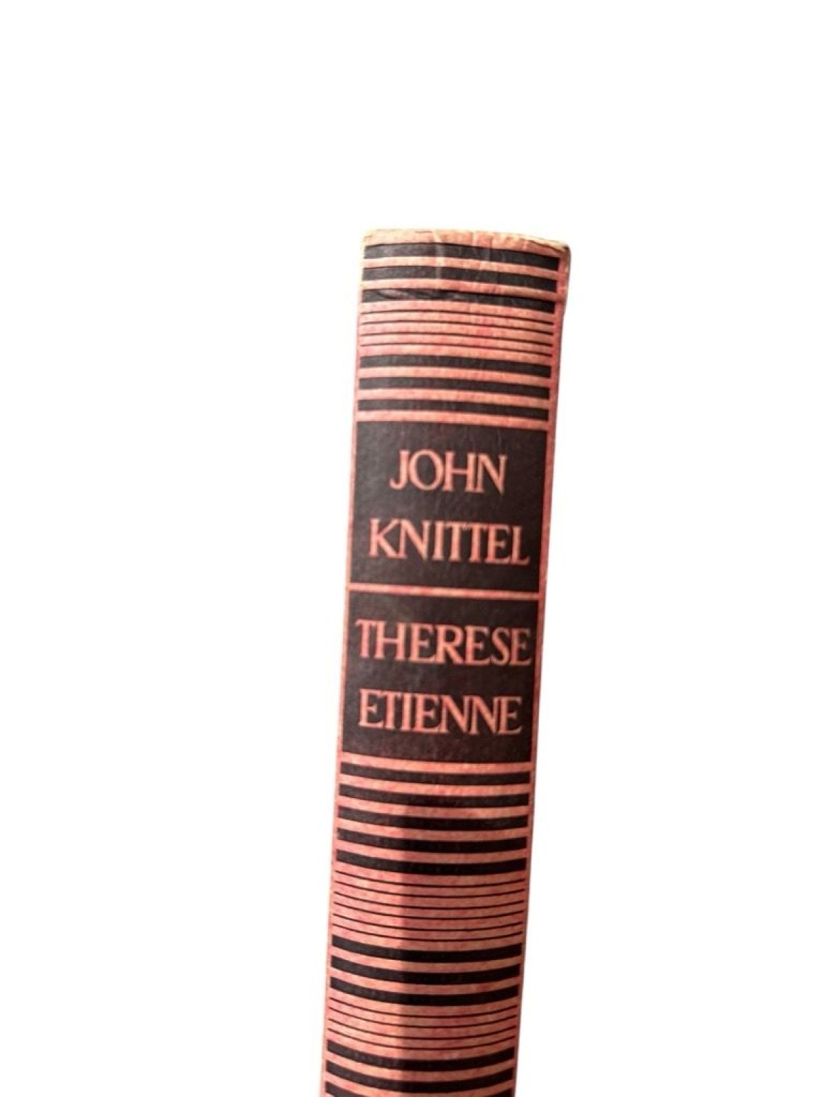 Therese Etienne. Roman aus dem Nachlaß Gerhard Löwenthal Knittel, John: