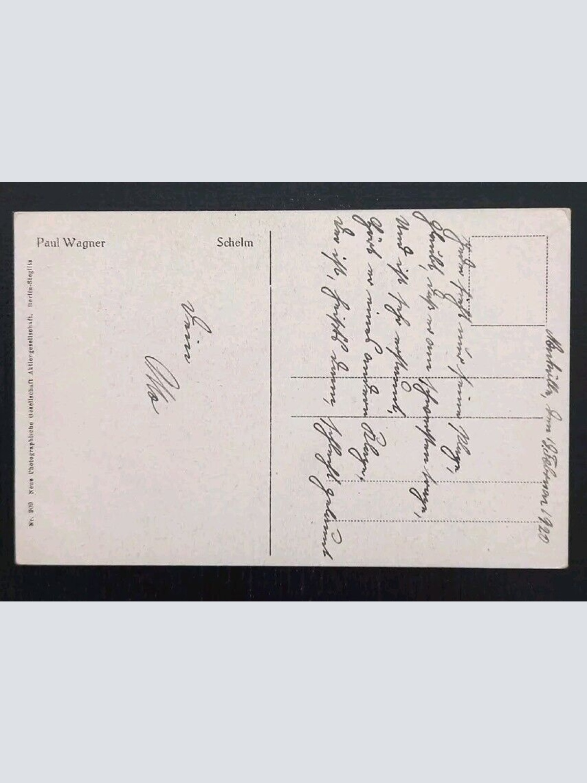 Paul Wagner Schelm Kleines Mädchen Mit Hut 14225 H Gr