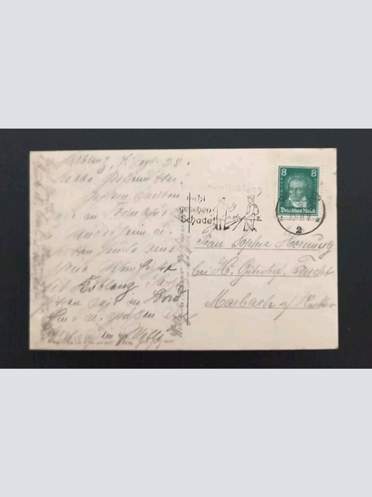 Rüdesheim Mit Niederwalddenkmal 180235 H Gr