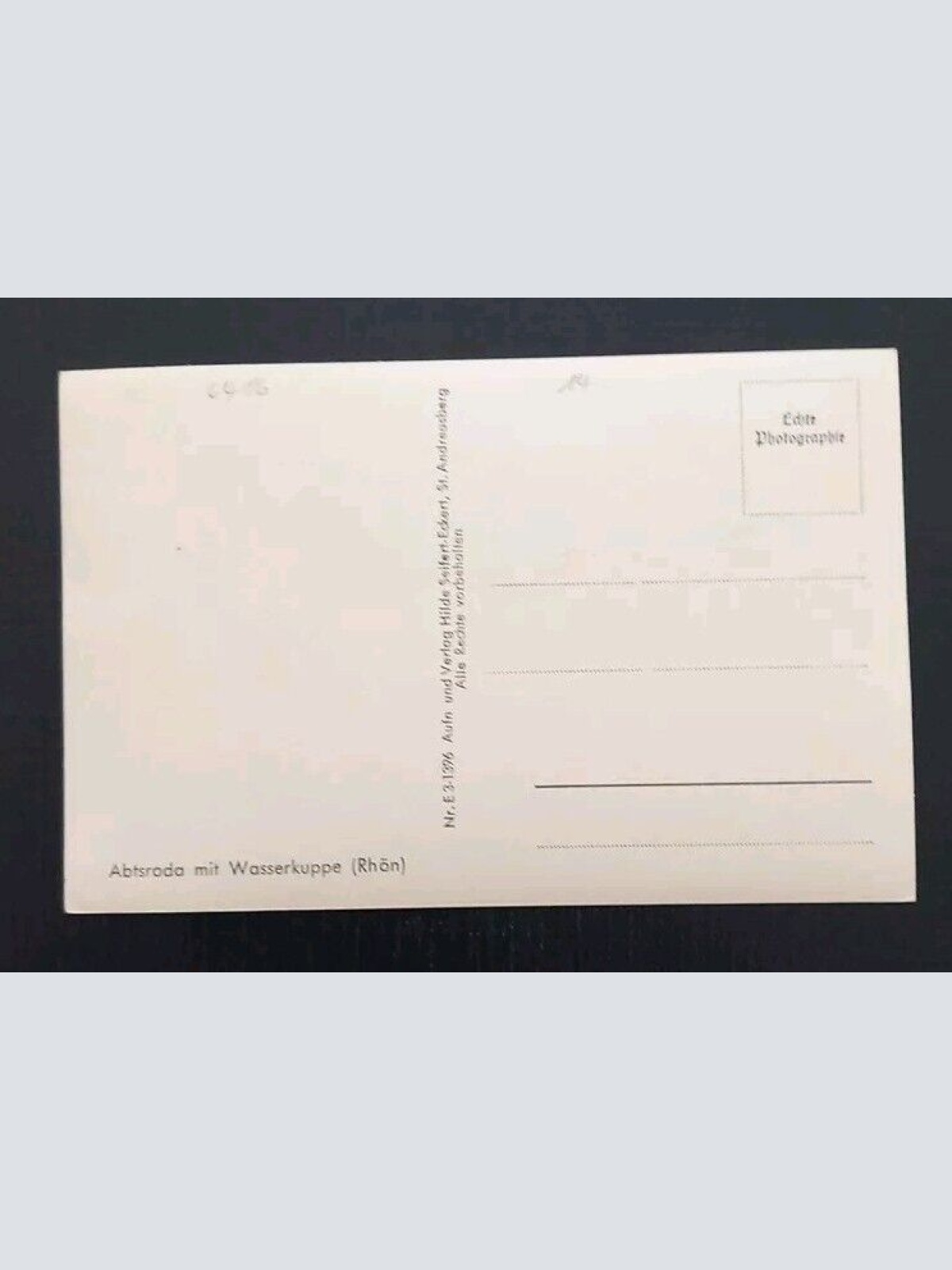Abtsroda Mit Wasserkuppe Rhön 180234 H Gr