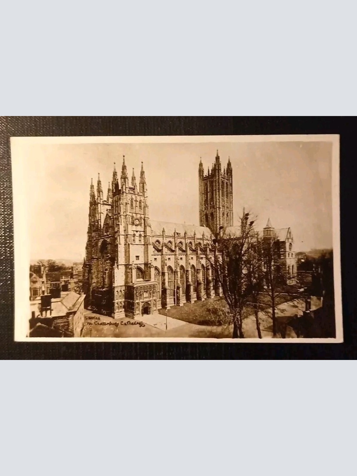 Canterbury Cathedrale England 20364 H Gr