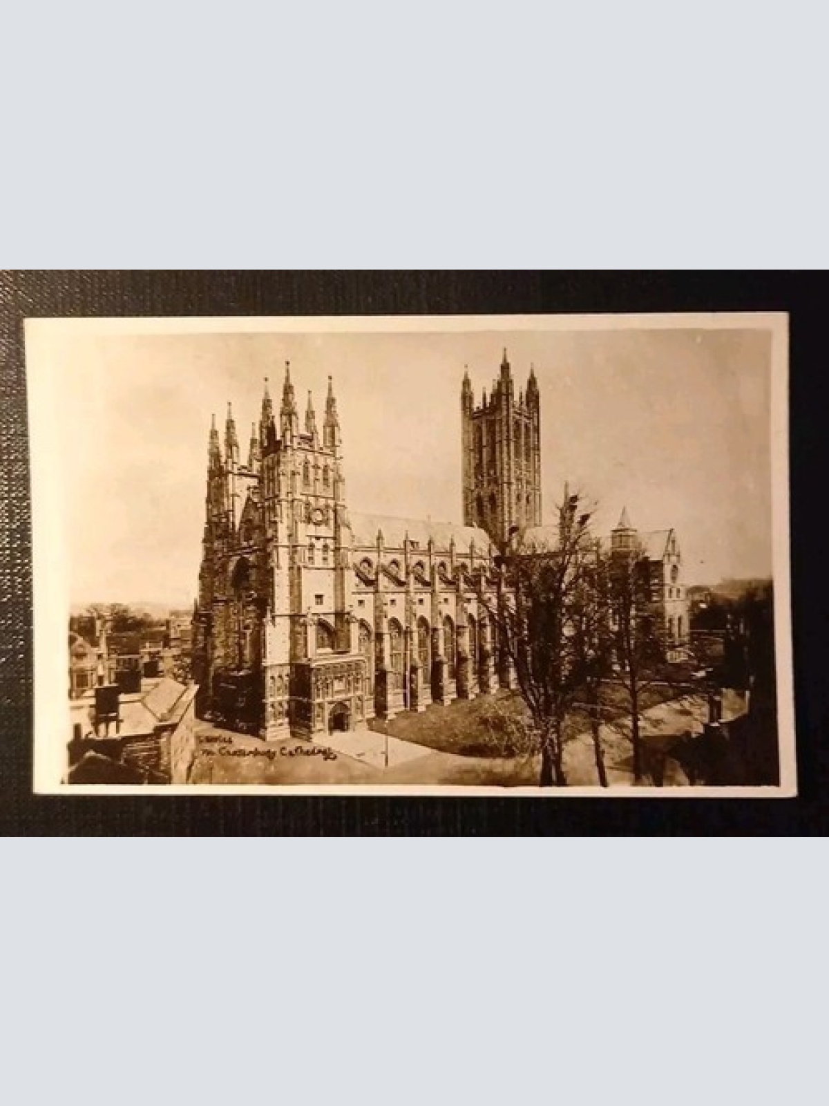 Canterbury Cathedrale England 20364 H Gr