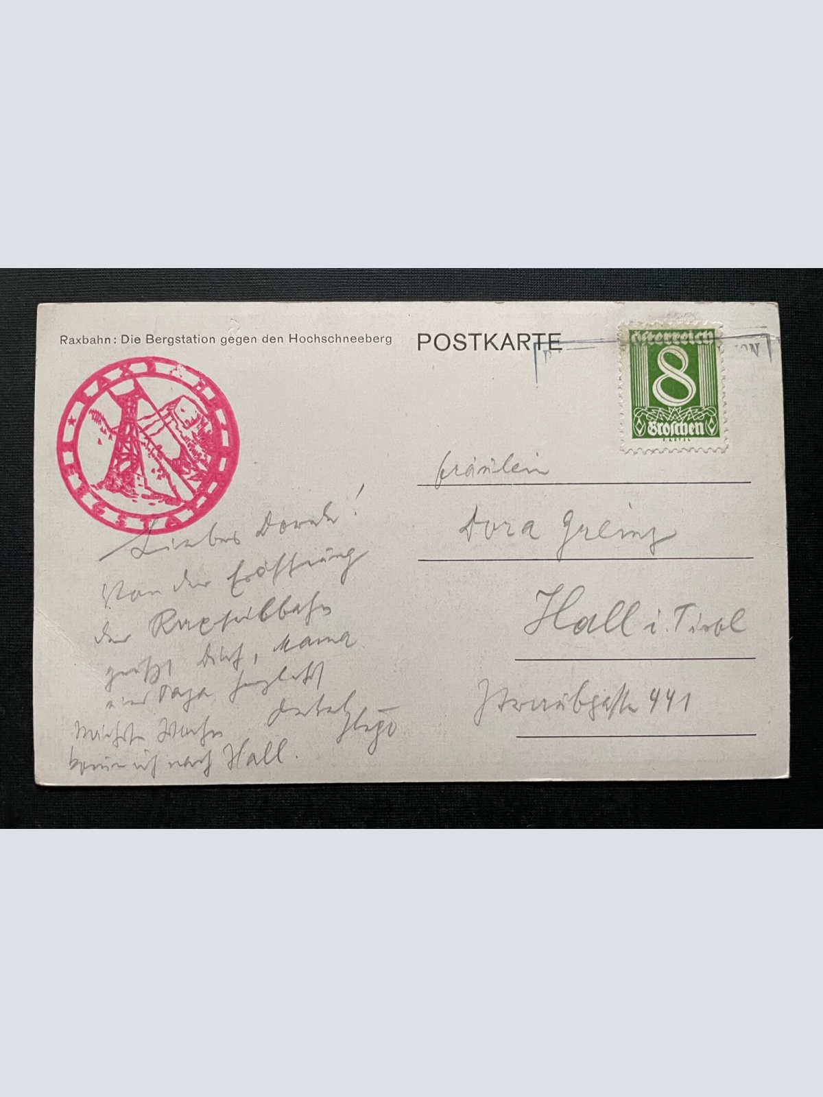 Raxbahn Bergstation gegen Hochschneeberg Gondel Berg Niederösterreich 400475 F