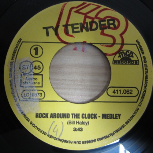 Single / Ty Tender, The Rockin´ Fifties ?– Rock Around T /  AUT  PRESS  / RAR /