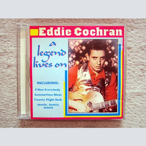 CD / EDDIE COCHRAN / A LEGEND LIVES ON / 1987 / RAR /