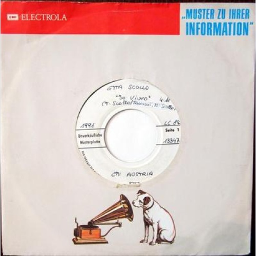 Single / ETTA SCOLLO / MUSTERPLATTE / AUSTRIA / RARITÄT /