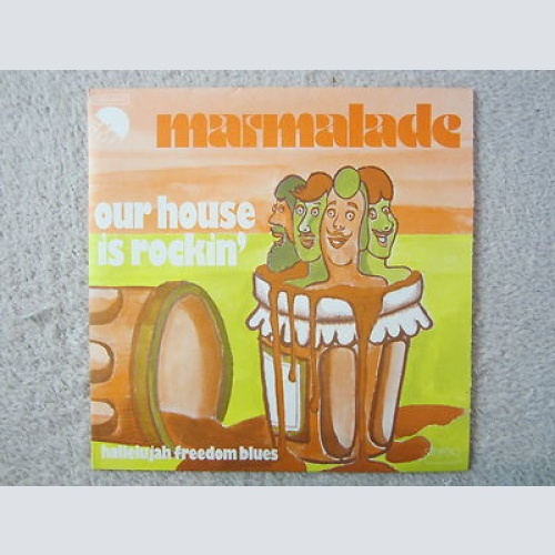 Single / MARMALADE  / 1973  / RARITÄT / OUR HOUSE IS ROCKIN / MINT /