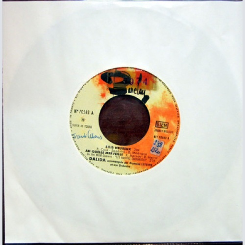 EP Single / DALIDA / SCHLAGER / RARITÄT / BARCLAY / 196? /