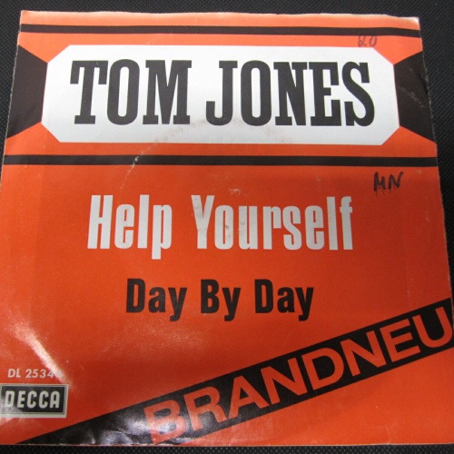 Single /  Tom Jones – Help Yourself   / DE   PRESS / RAR /