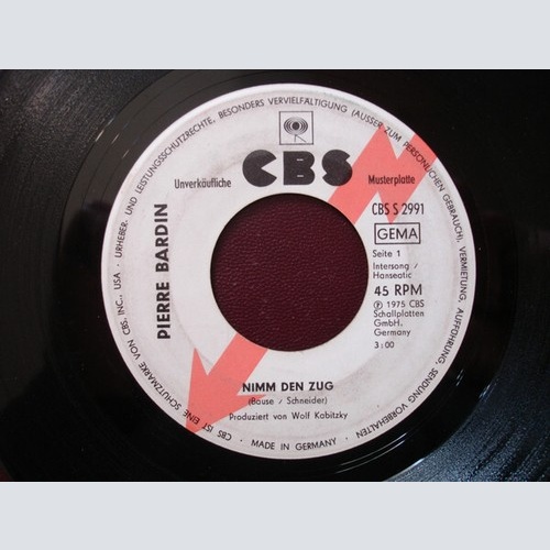 Pierre Bardin - Nimm Den Zug (7", Single, Promo)