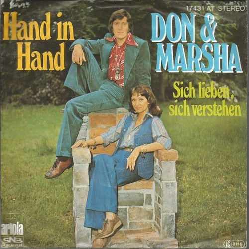 Don & Marsha - Hand In Hand (7", Single)