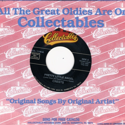 Crests* - Pretty Little Angel / I Thank The Moon (7")