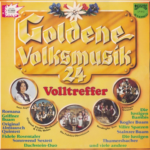 Various - Goldene Volksmusik 24 - Volltreffer (LP, Comp)
