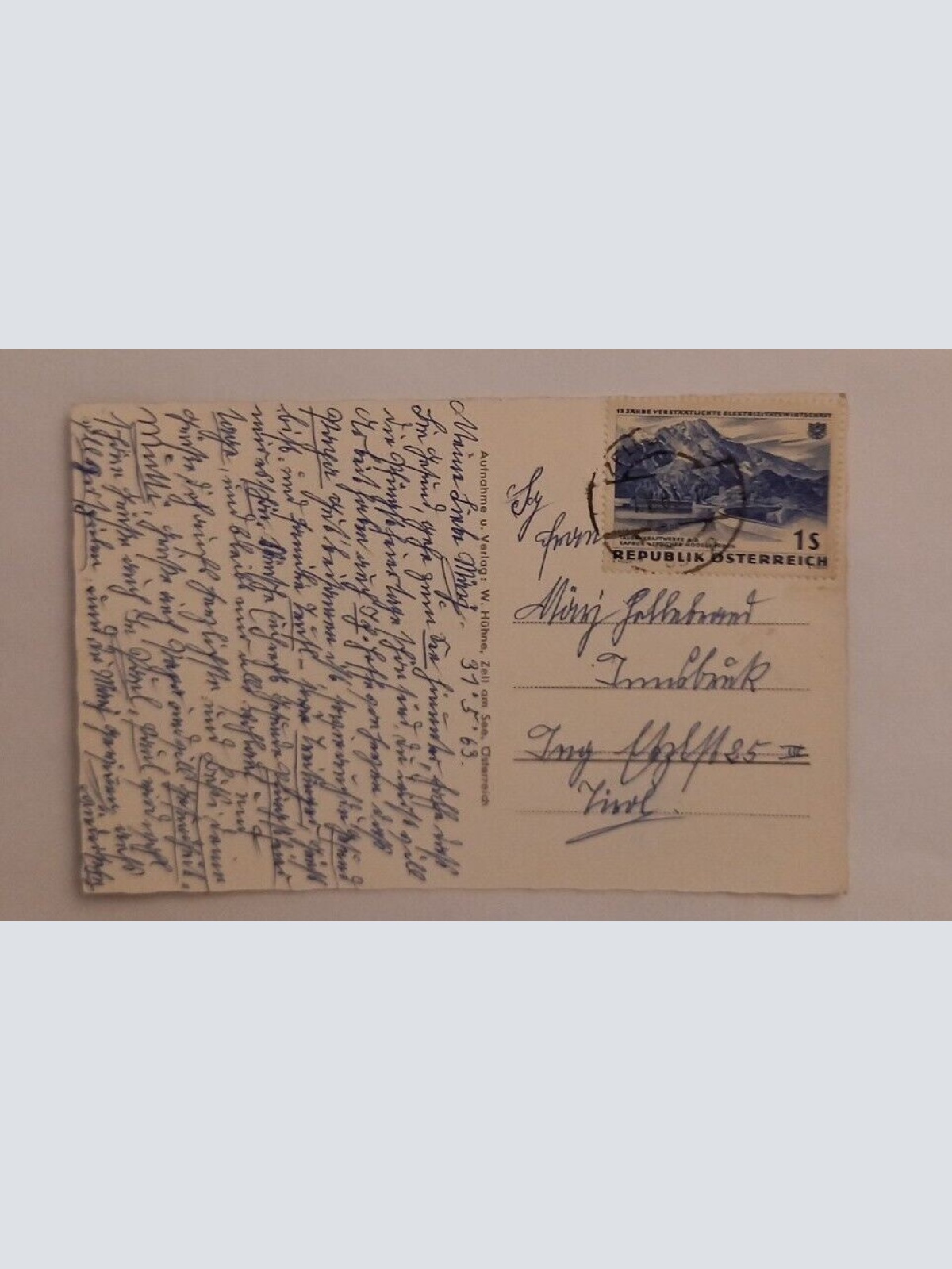 Ansichtskarte  Zell am See Österreich 600031A gr