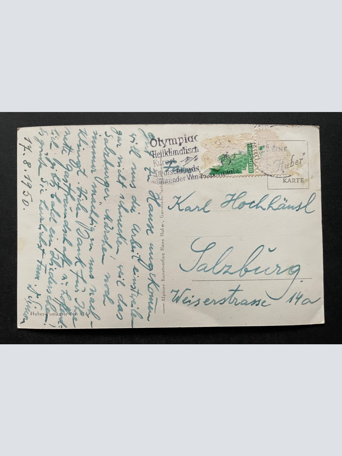 Garmisch Marktplatz gg. Zugspitzgruppe Gebirge Haus Bayern Deutschland 400480 F