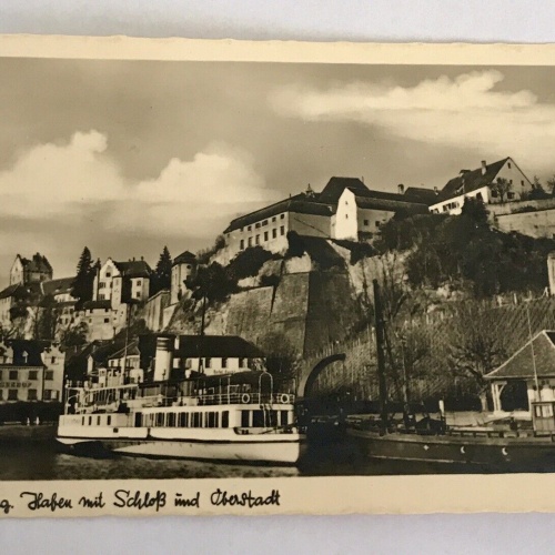 alte ansichtskarten, Sachsen Anhalt, Meersburg, Schloss u Überstadt (40033-BW)