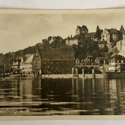 alte ansichtskarten, Sachsen Anhalt, Meersburg, Stadt (40034-BW)