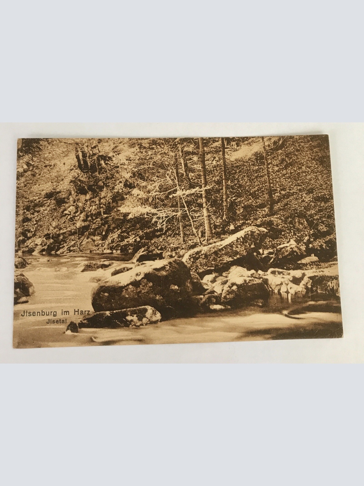 AK, Sachsen, Jisenburg, Harz, Jisetal, Landschaft (40051 BW)