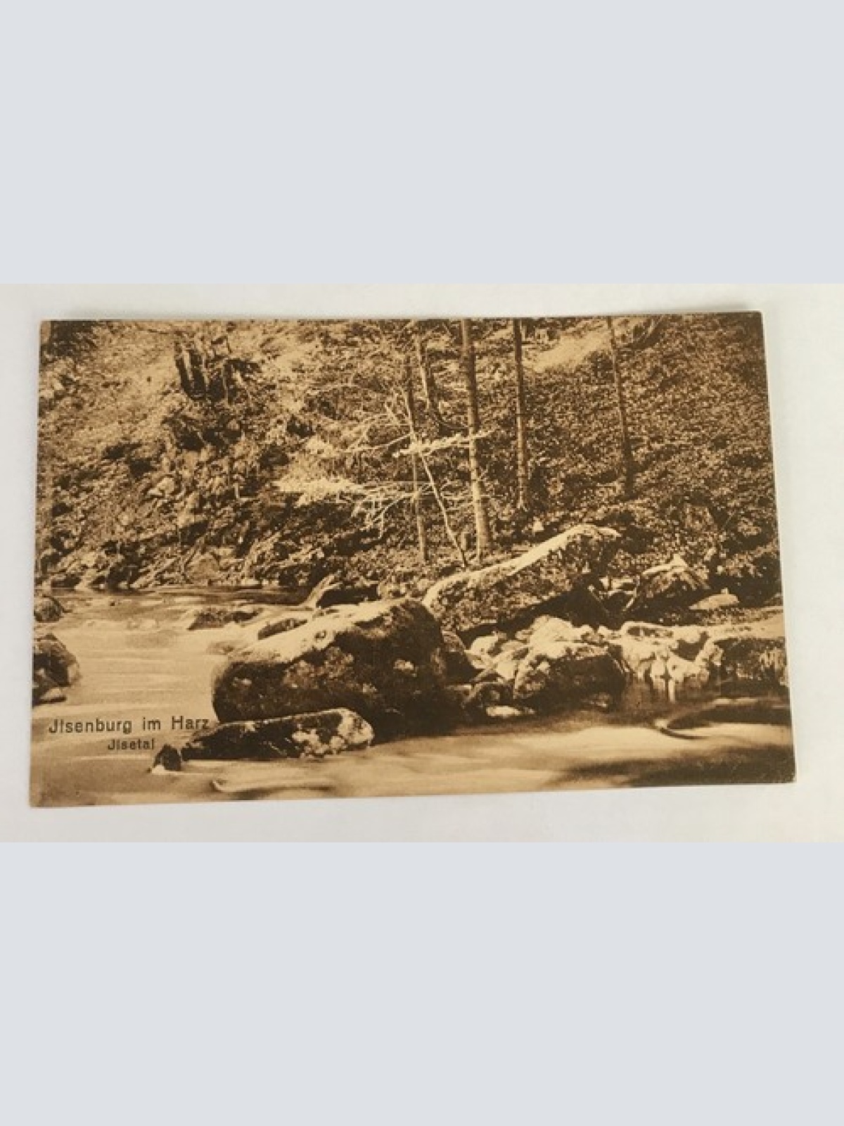 AK, Sachsen, Jisenburg, Harz, Jisetal, Landschaft (40051 BW)