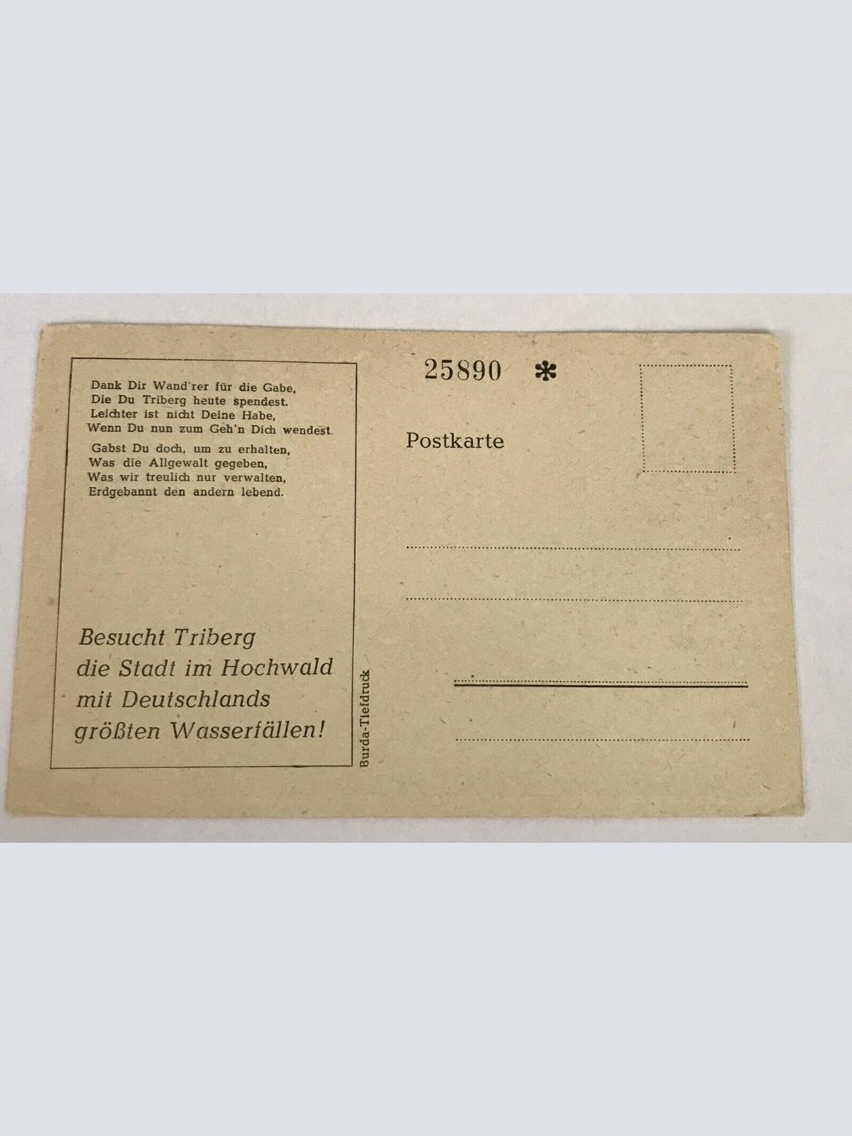 AK, Baden Württemberg, Triberg, Wasserfälle (40092 BW)