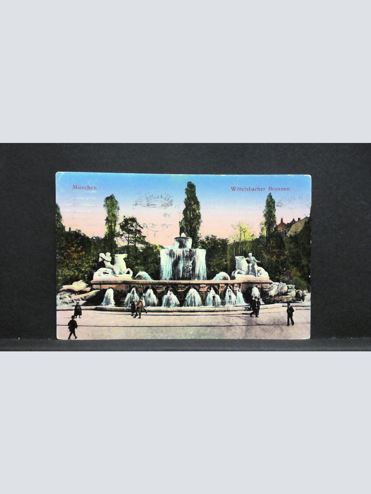 Ansichtskarte München Wittelsbacher Brunnen 20020 jw J
