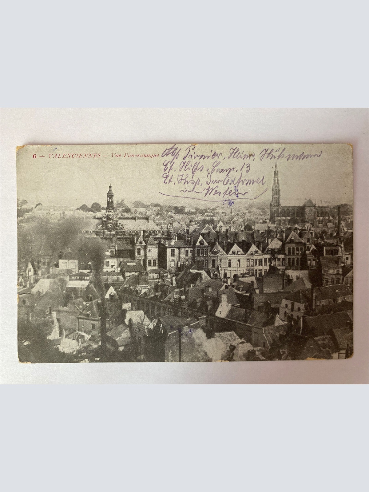 Ansichtskarte Valenciennes - Vue Panoramique 410025 AH