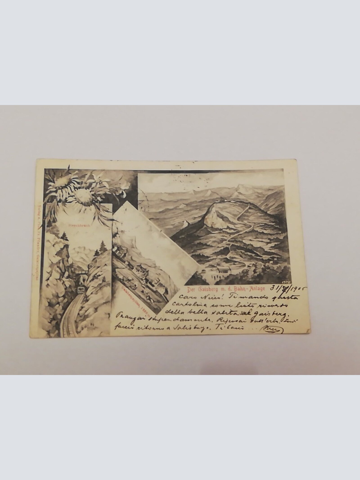 Salzburg Gaisberg Bahn Anlage 600302A tl