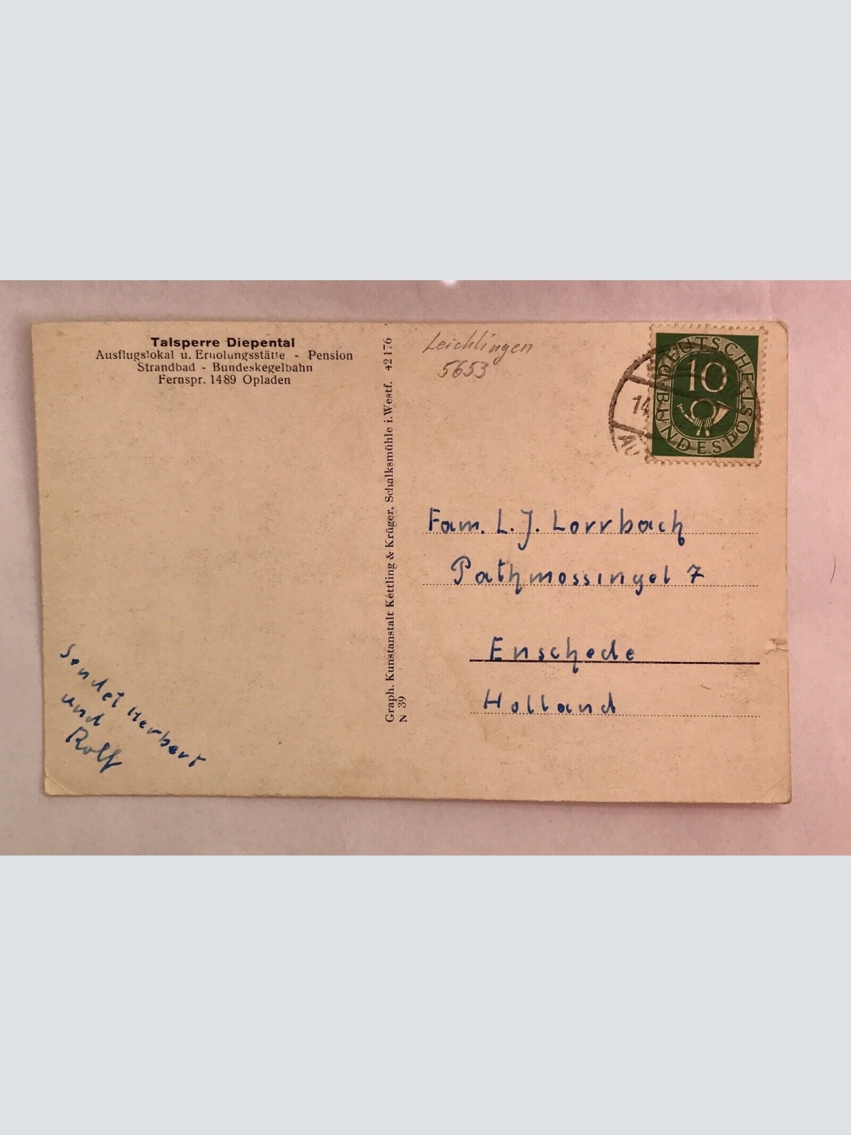 AK, NRW, Diepentalsperre (40028 BW)