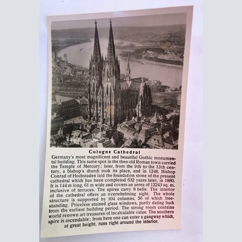 Ak, Cologne Carhedral (40066 BW)