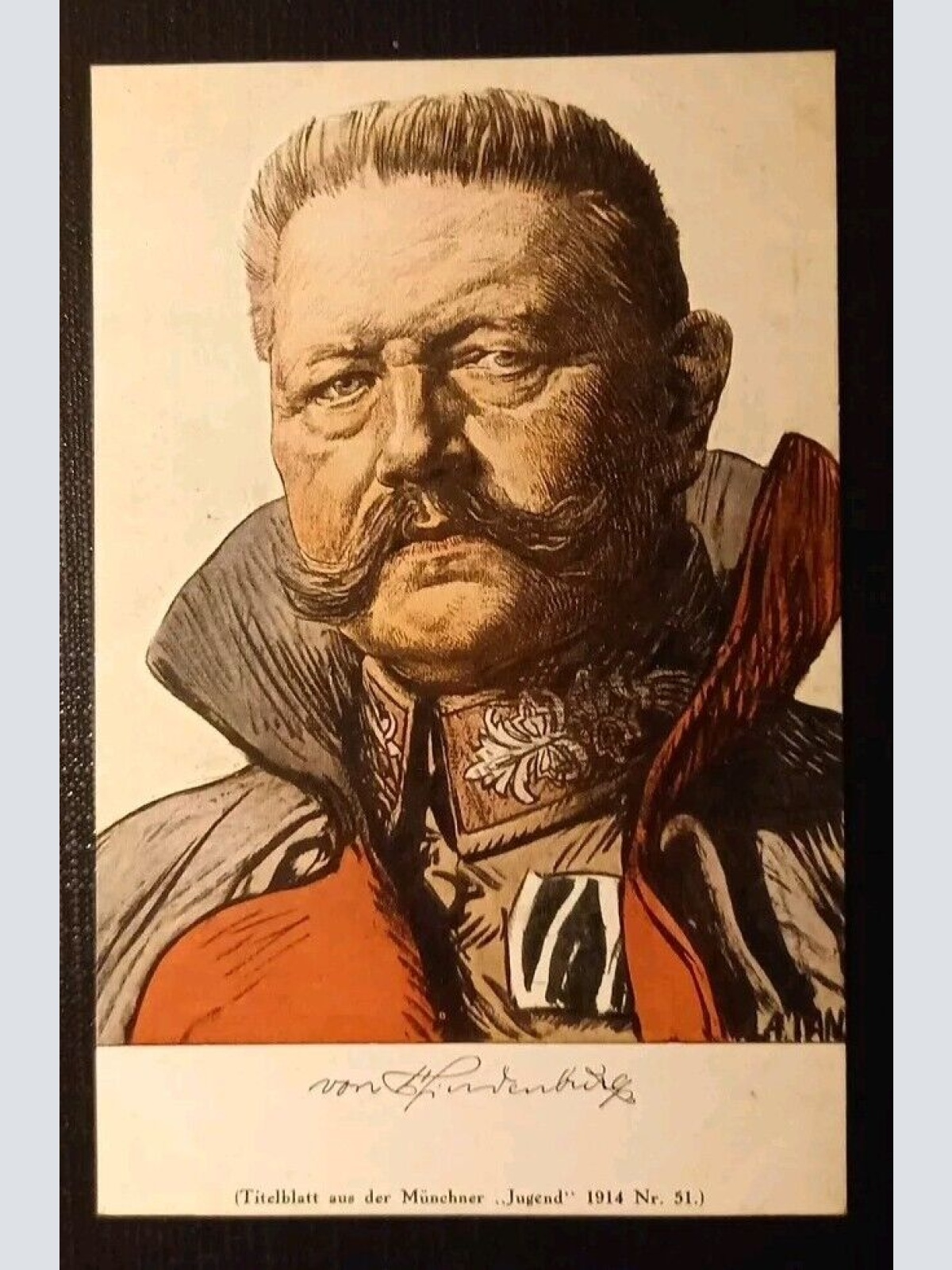 Porträt Von Hindenburg 741321 H Gr