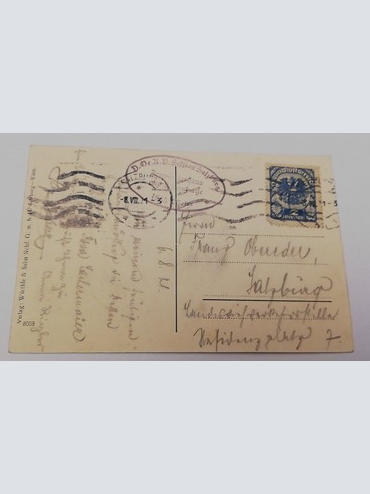 Ansichtskarte Salzburg Untersberg Geiereck 600280A tl