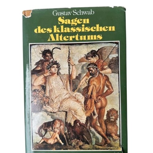 Sagen des klassischen Altertums - Vollständige Ausgabe : Gebunden in Cabra-Leder