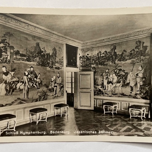 Schloß Nymphenburg Badenburg Japan. Zimmer München Bayern Deutschland 8467 K TH