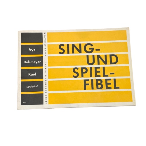 3485 SING- UND SPIEL-FIBEL SCHÜLERHEFT +Abb Heinrichshofen