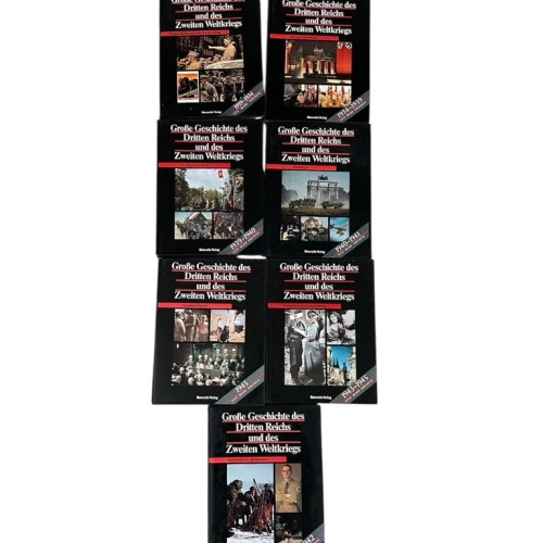 Grosse Geschichte des Dritten Reichs und des Zweiten Weltkriegs. 7 Bände Zentner