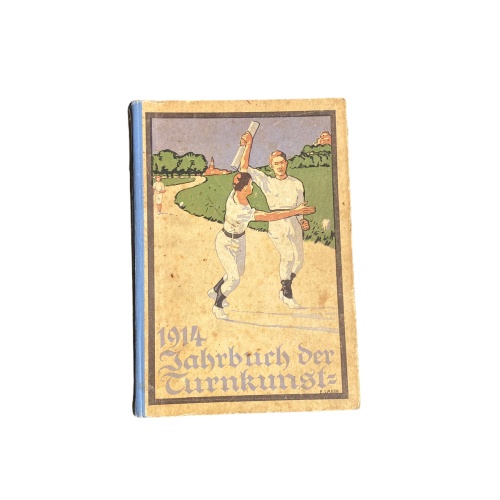 4621 JAHRBUCH DER TURNKUNST 1914. Mit Buchschmuck von H. Kappler, 263 Bildern, 4
