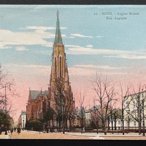 Bonn Auguststraße Kirche Stadt Gebäude NordrheinWestfalen Deutschland 600186A D