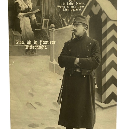 Patriotika I Weltkrieg KuK Soldat Spruchkarte 10022